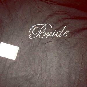 David’s bridal black bride hoodie💍